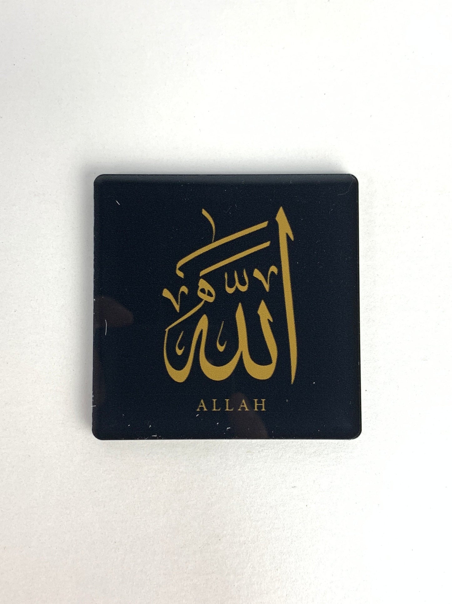 Fridge magnets in Islamic theme • Set of refrigerator magnets • Verses from Quran in Arabic and English Various Colours 4mm Acrylic